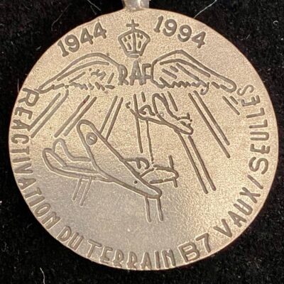 Médaille de la Réactivation du Terrain B7 de Vaux sur Seules 1944 1994 France