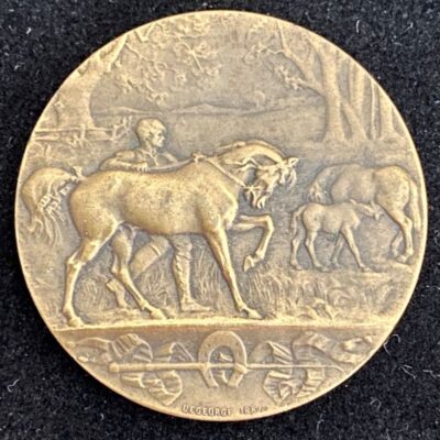 Médaille Semaine Française de bonté et de protection des animaux bronze