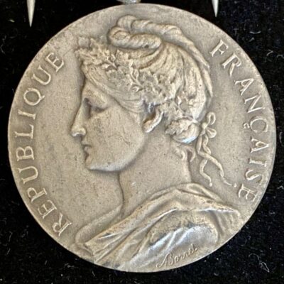 Médaille du Travail Argent attribuée + boite