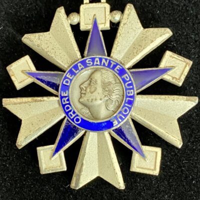 Chevalier de l&rsquo;Ordre du Mérite de la Santé Publique France ARGENT