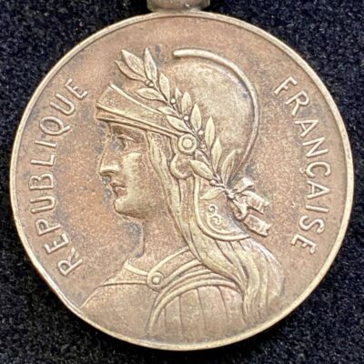 Médaille Coloniale Epaule Haute + Agrafe Lemaître « Algérie » Argent