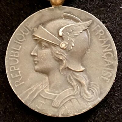 Médaille d&rsquo;Honneur du personnel civil de la Marine française en Argent