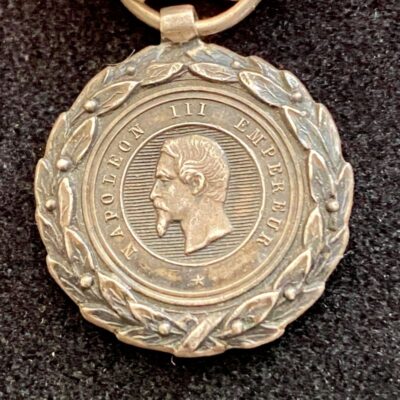 Médaille de la Campagne d&rsquo;Italie 1er type réduction 20mm Argent