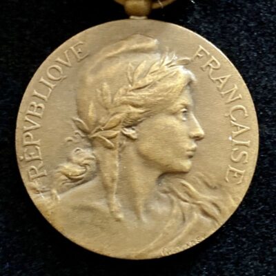 Médaille « Courage et Dévouement » Marine Marchande 2éme type Bronze