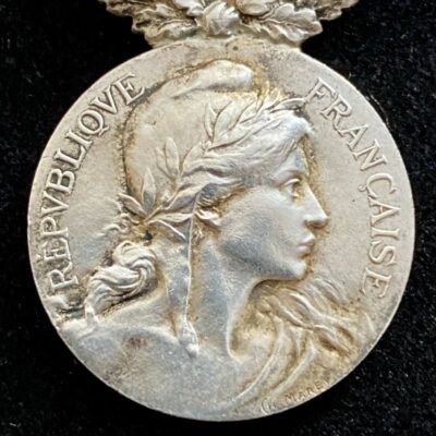 Médaille « Courage et Dévouement » Marine Marchande Argent 1ere Classe