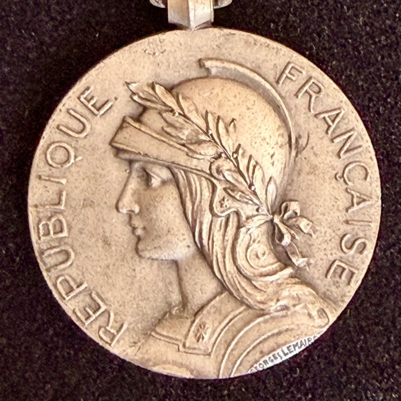 Médaille Coloniale avec son agrafe "TONKIN" par Gaston Lemaitre Argent – Image 2