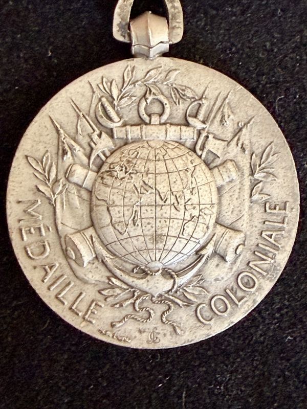 Médaille Coloniale avec son agrafe "TONKIN" par Gaston Lemaitre Argent – Image 5