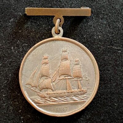 Jeton de présence L&rsquo;Aquitaine Société Anonyme d&rsquo;Assurance Maritime Bordeaux 1847