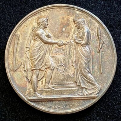 Médaille de Mariage en argent attribuée