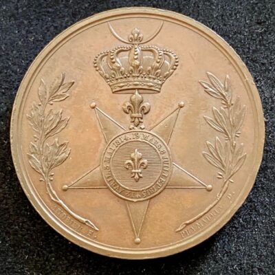 Médaille de la Garde Nationale de Paris-La Décoration du Lys 1816