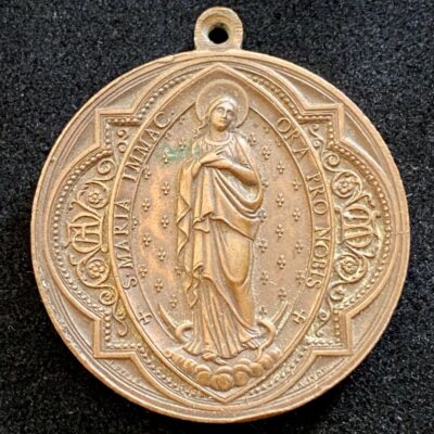 Médaille de Congrégation Mariale jeunesse étudiante catholique d&rsquo;Avignon