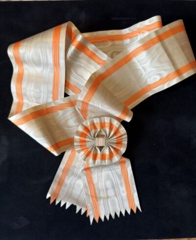 Écharpe de Grand-Croix de l&rsquo;Ordre du Trésor Sacré du Japon