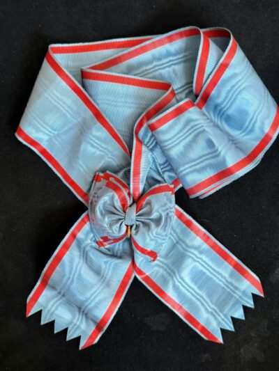 Echarpe De Grand Croix de l&rsquo;Ordre de l&rsquo;honneur et du Mérite Haïti