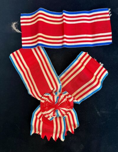 Écharpe de Grand Croix de l&rsquo;Ordre de la Rédemption Africaine Liberia