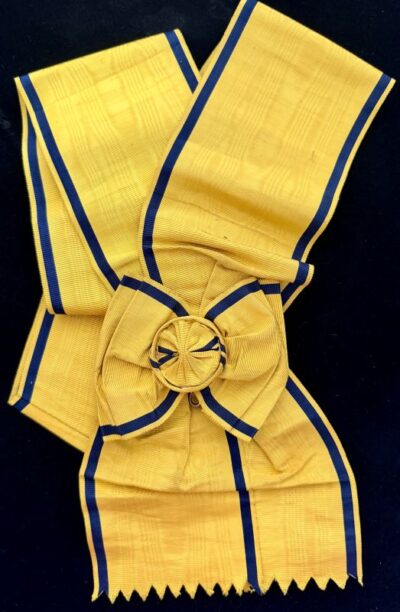 Écharpe de Grand-Croix de l&rsquo;Ordre Royal de l&rsquo;Epée