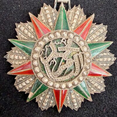 Médaille de Commandeur de l&rsquo;Ordre du Nichan Iftikhar sous le Bey El Naceur (1906 1922)