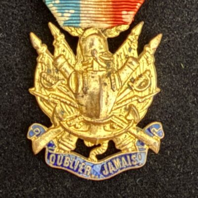 Médaille de la Société Nationale de retraites des vétérans des Armées de Terre et de Mer 1er type