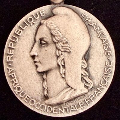 Médaille des Chemins de Fer Coloniaux France AOF