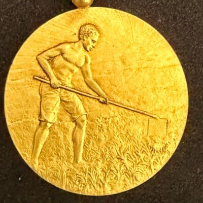 Médaille du Mérite Indigène Cameroun 1ere classe Bronze Doré