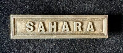 Agrafe SAHARA maison « Chobillon » pour médaille coloniale Française
