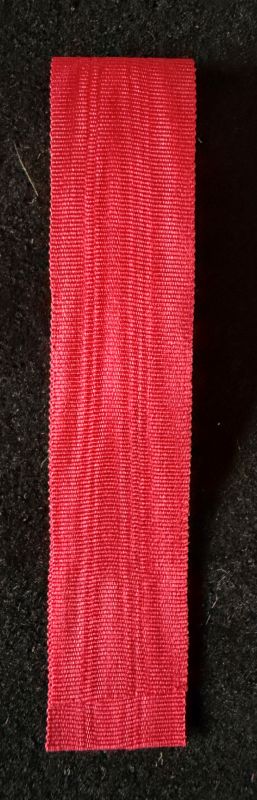 Ruban pour Médaille « miniature » Chevalier de la Légion d&rsquo;Honneur coupure droite